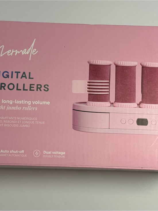 mermade Other - Digital Jumbo Hair Rollers - Pink